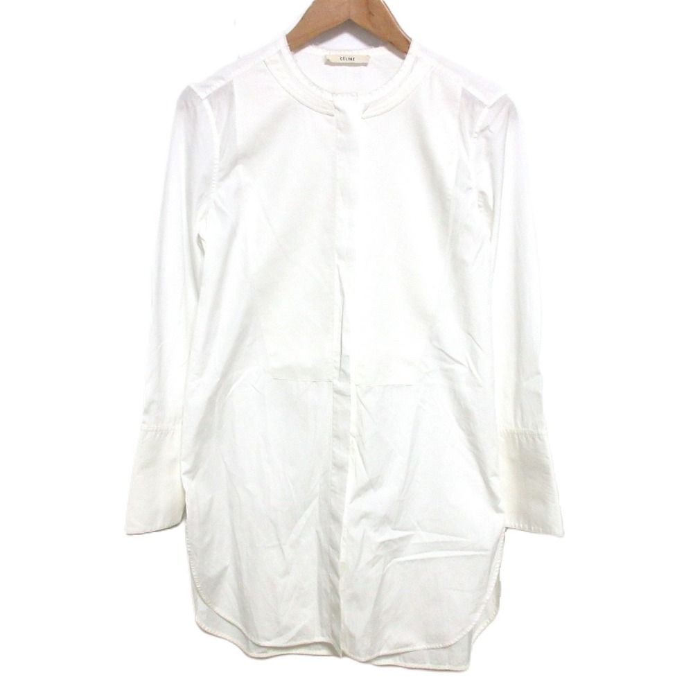 セリーヌ フィービー期 タキシードシャツ 長袖シャツ コットン