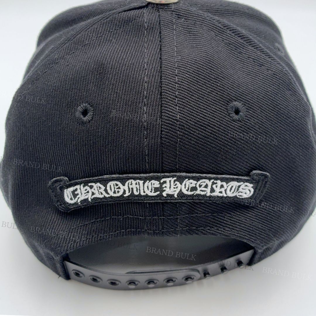 新品】Chrome Hearts RS3 ブラック デニム キャップ - メルカリ