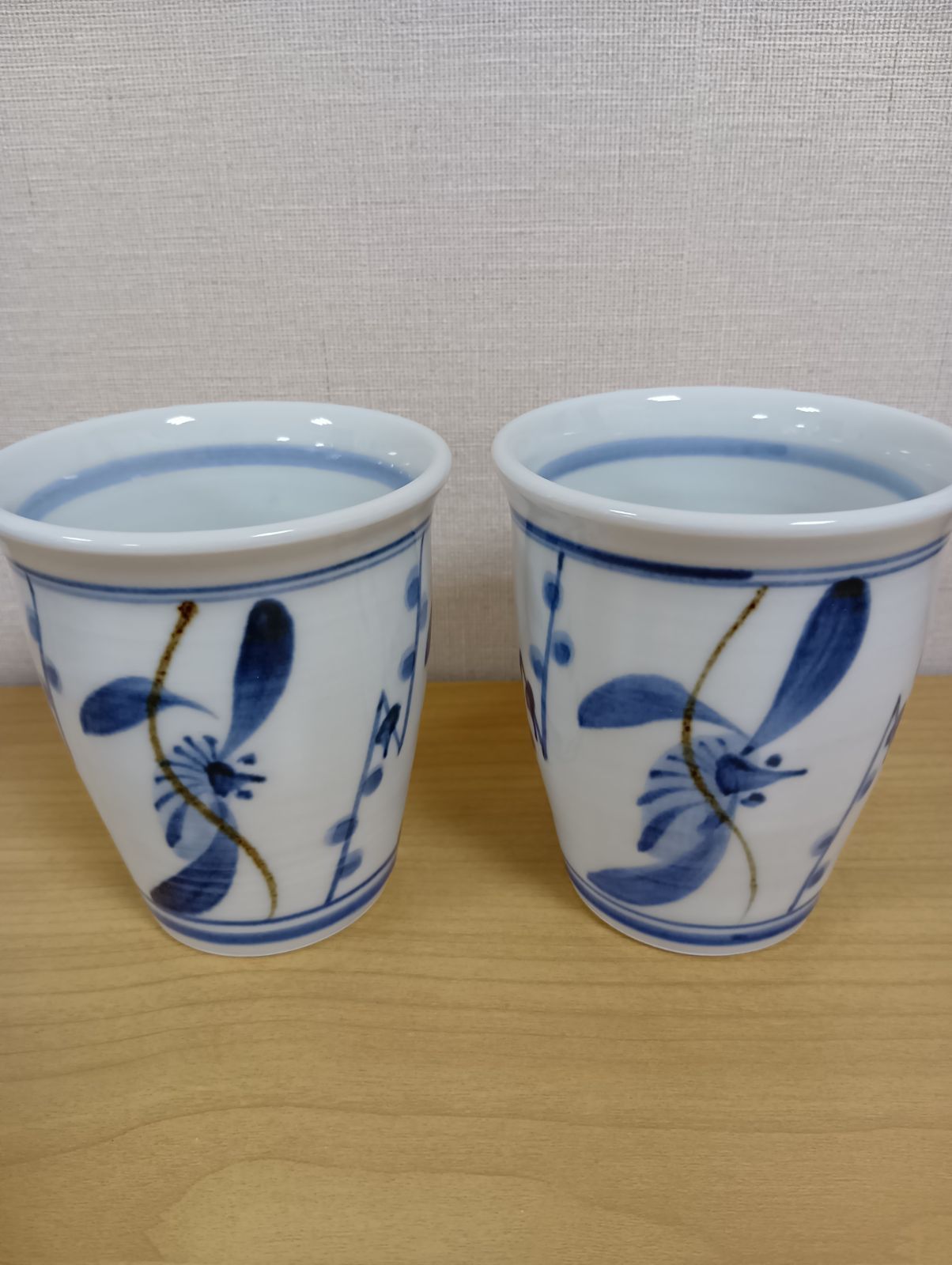 砥部焼き 湯のみ 2個 砥部焼 湯呑み2個セット - メルカリ