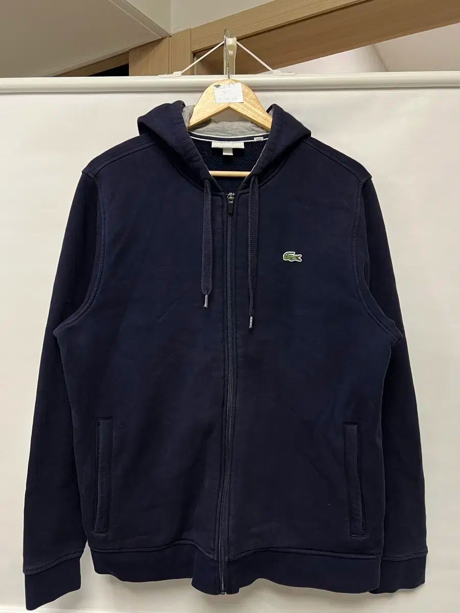 ラコステ フード付き ジップアップジャンパー ネイビー L 100 LACOSTE(ラコステ) フード付き ジップアップパーカー