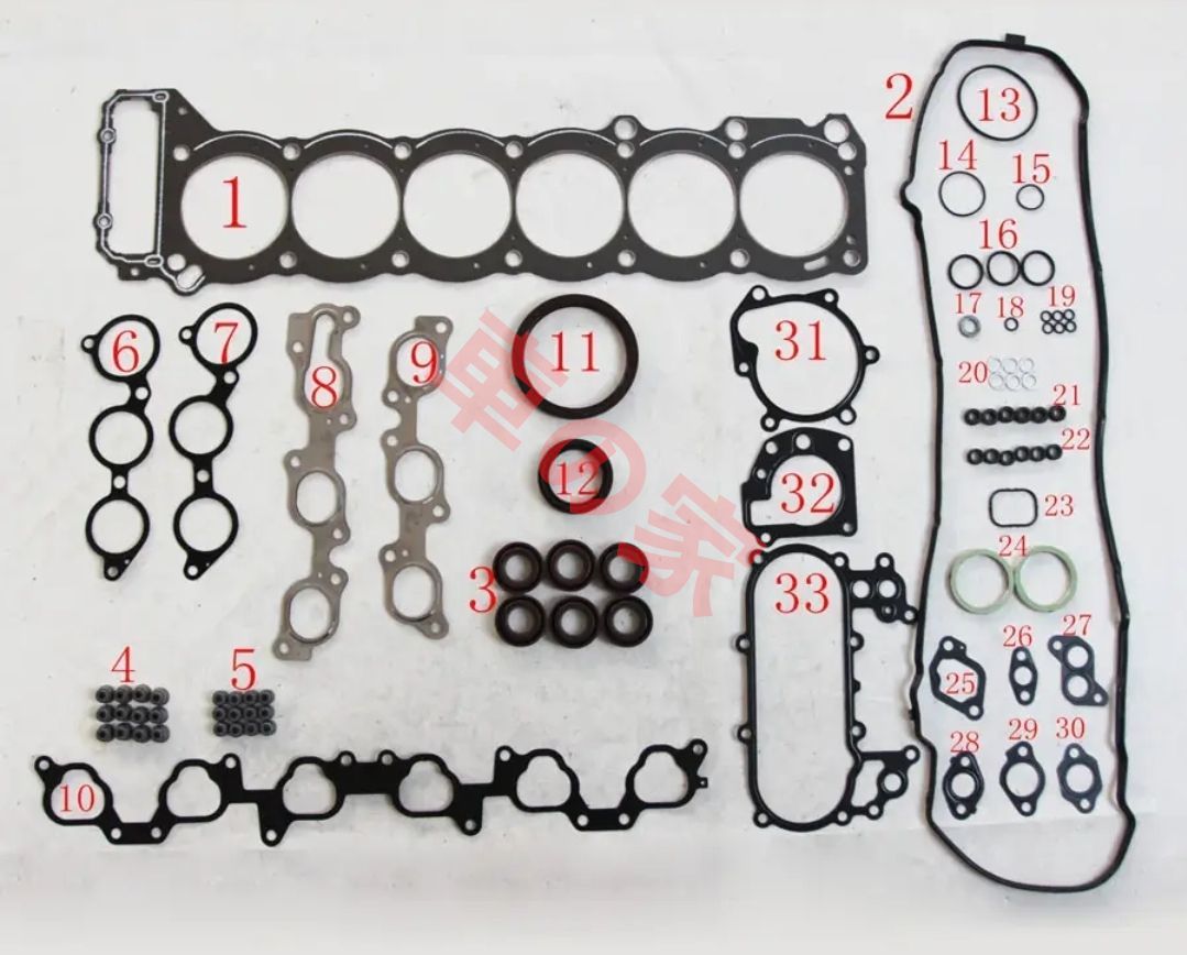 トヨタ TOYOTA 1FZFE 1FZ-FE エンジン用 ガスケットキットフルセット ランクル 80 ランドクルーザー オーバーホール