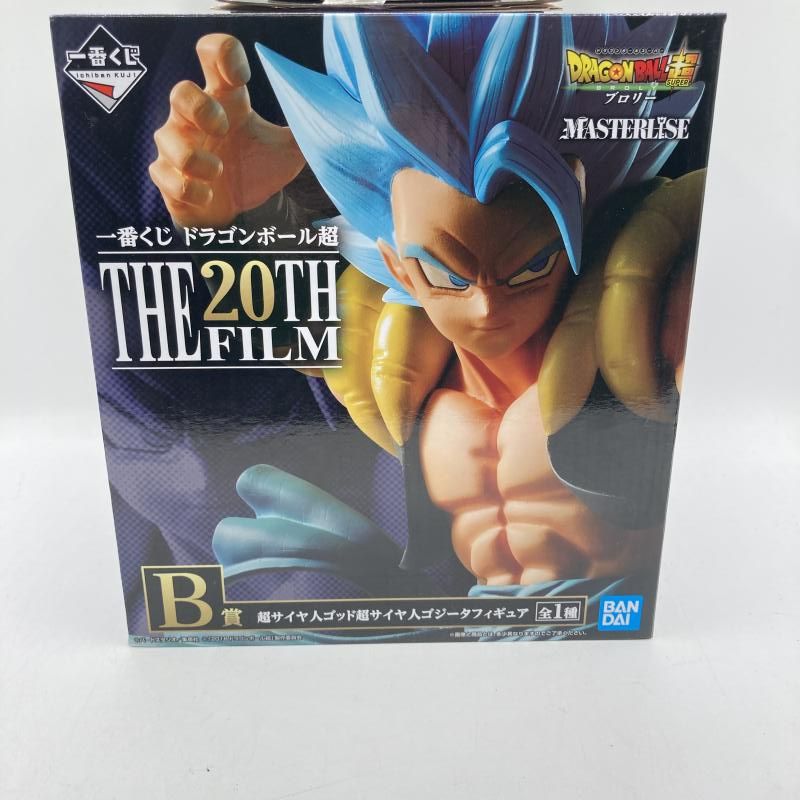 ごーだページ 20cm×1体 ドラゴンボール超 一番くじ超サイヤ人ゴッド超サイヤ人ゴジータ 20TH