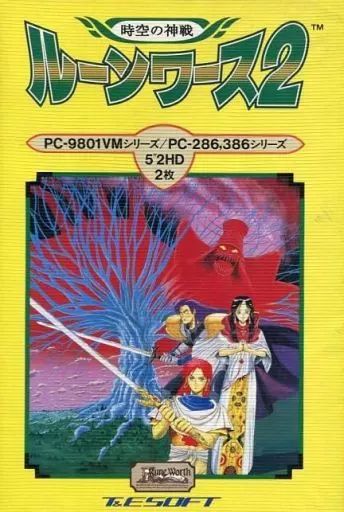 【PC-9801用ソフト】　ルーンワース2　時空の神戦 中古】PC-9801 5インチソフト ルーンワース2 時空の神戦[5インチFD版