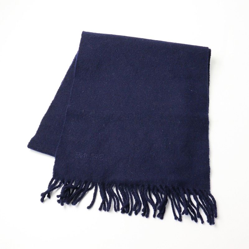 CELINE セリーヌ マカダム柄 ジャガード ウール マフラー ストール