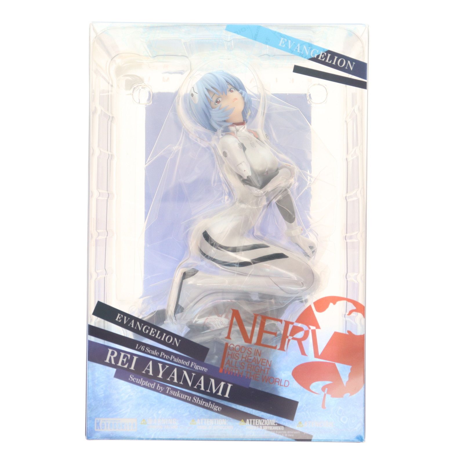 KOTOBUKIYA - 綾波レイ(あやなみれい) プラグスーツVer. ヱヴァンゲリヲン新劇場版 1/6 完成品 フィギュア(PP207) コトブキヤ KOTOBUKIYA - 綾波レイ(あやなみれい) プラグスーツVer