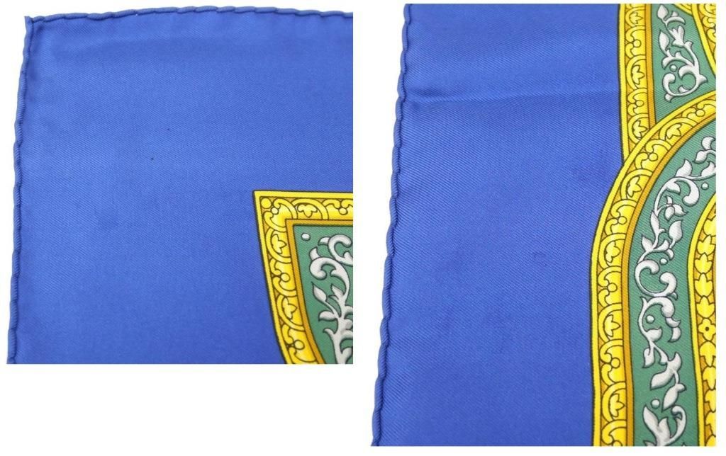 HERMES エルメス カレ90 QALAMDAN カラムダン スカーフ シルク HERMES Vintage Silk Scarf Carre 90 QALAMDAN エルメス シルク