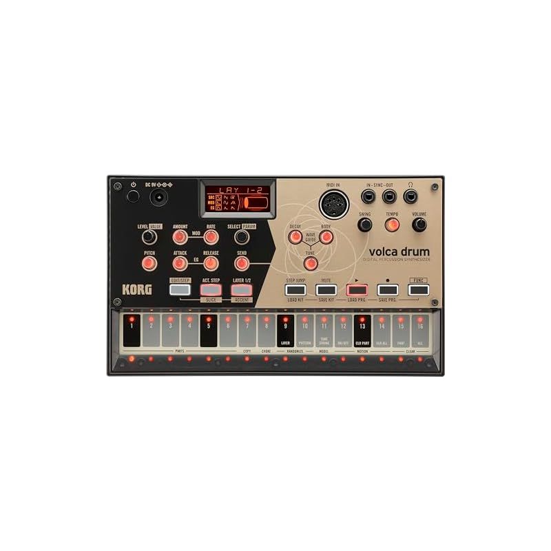 KORG volca drum デジタルパーカッションシンセサイザー volca drum - DIGITAL PERCUSSION SYNTHESIZER | KORG (USA)
