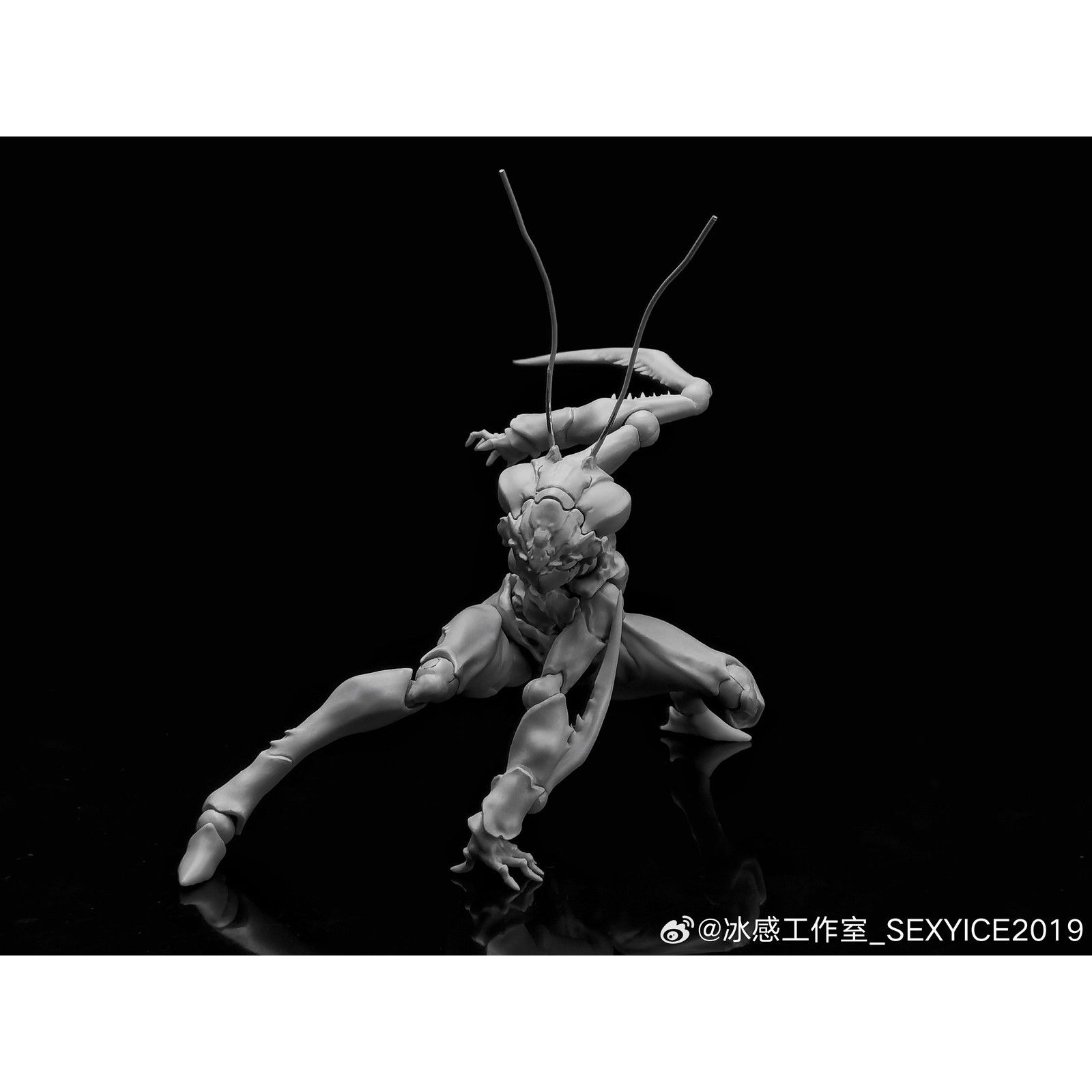 [新品未開封]SEXYice 実験体B0127 カマキリ SEXYiCE 蟲 VERMIN シリーズ 実験体 B0127 カマキリ 1／12スケール可動