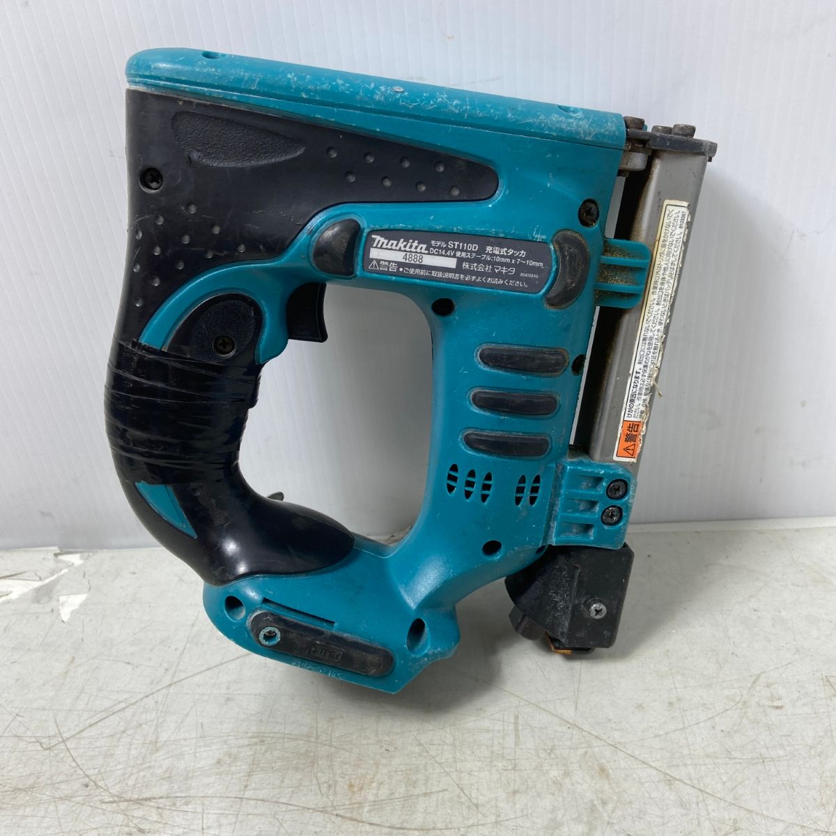  ΦΦMAKITA マキタ 充電式タッカ 14 4 v ST 110 D ブルー その他 電動工具 エア工具