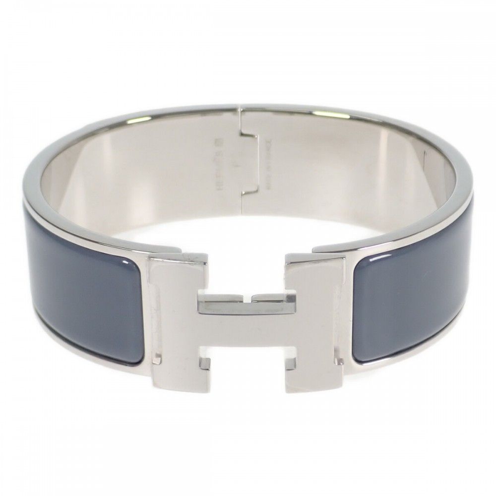 中古】エルメス HERMES クリッククラックH バングル エナメル