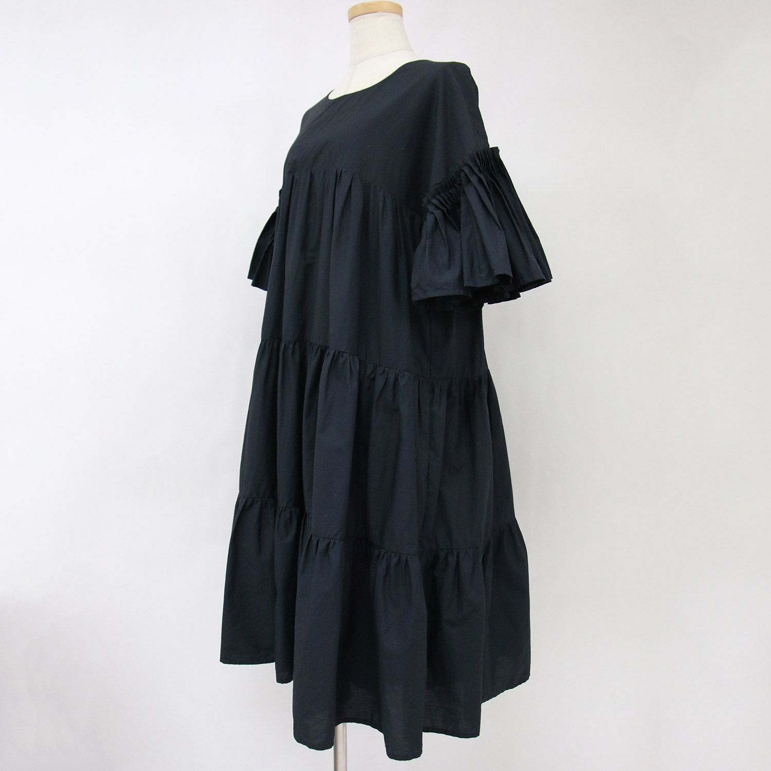 美品 Merlette マーレット ワンピース ティアード 23秋冬 美品 Merlette マーレット ワンピース ティアード 23秋冬