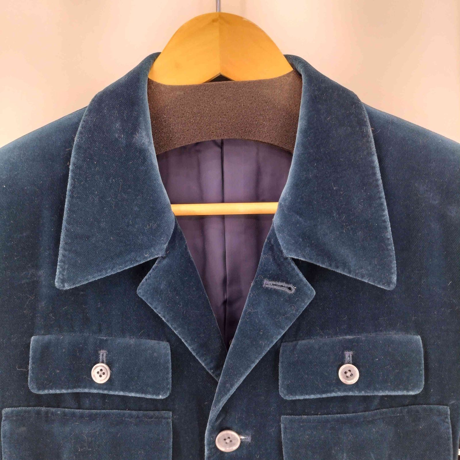 Christian Dior ベルベットスーツ濃紺 サイズM Christian Dior