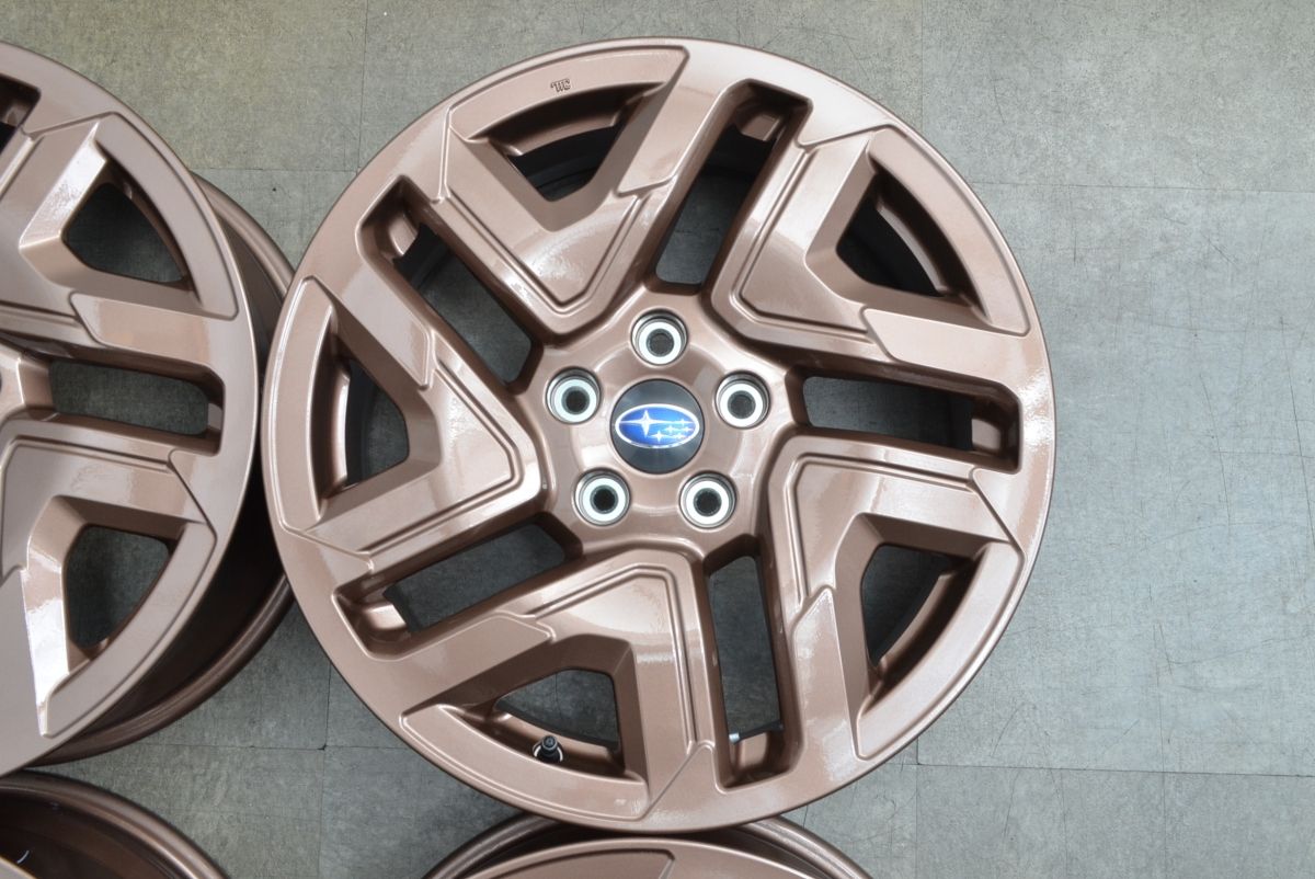 新車外し品】スバル SL フォレスター 純正 18in 7J +48 PCD114.3