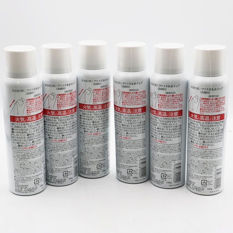 SHIRORU シロル クリスタルホイップ 6本入 SHIRORU クリスタル