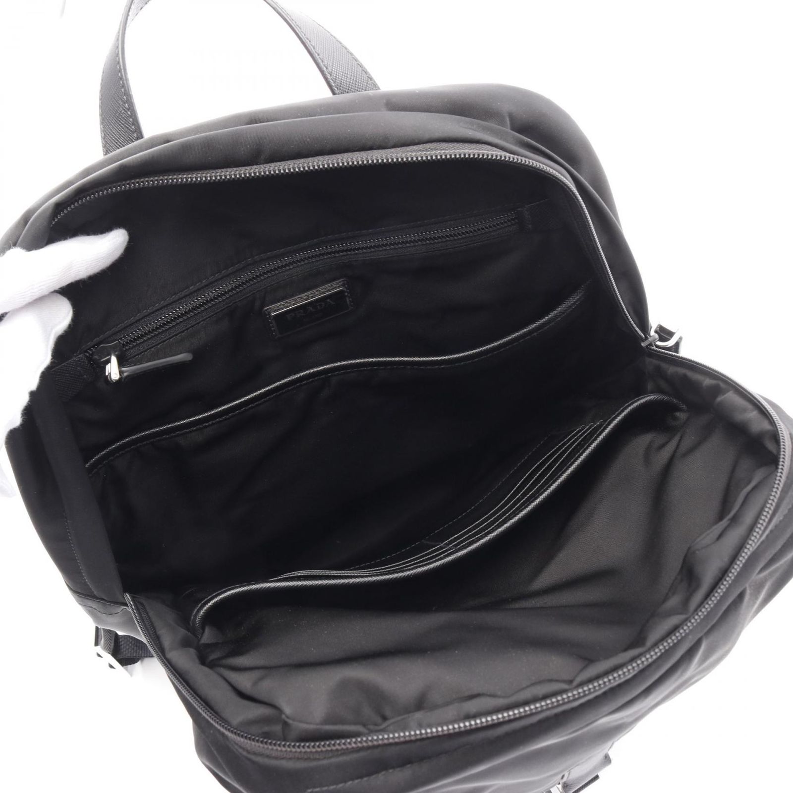 美品 PRADA プラダ 2VZ028 TESSUTO バックパック プラダ(PRADA)プラダ TESSUTO リュックサック バックパック バッグ