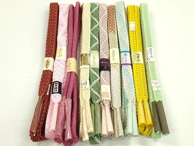 平和屋本店 夏物 和装小物 帯締め10本セット CXAA0401s5