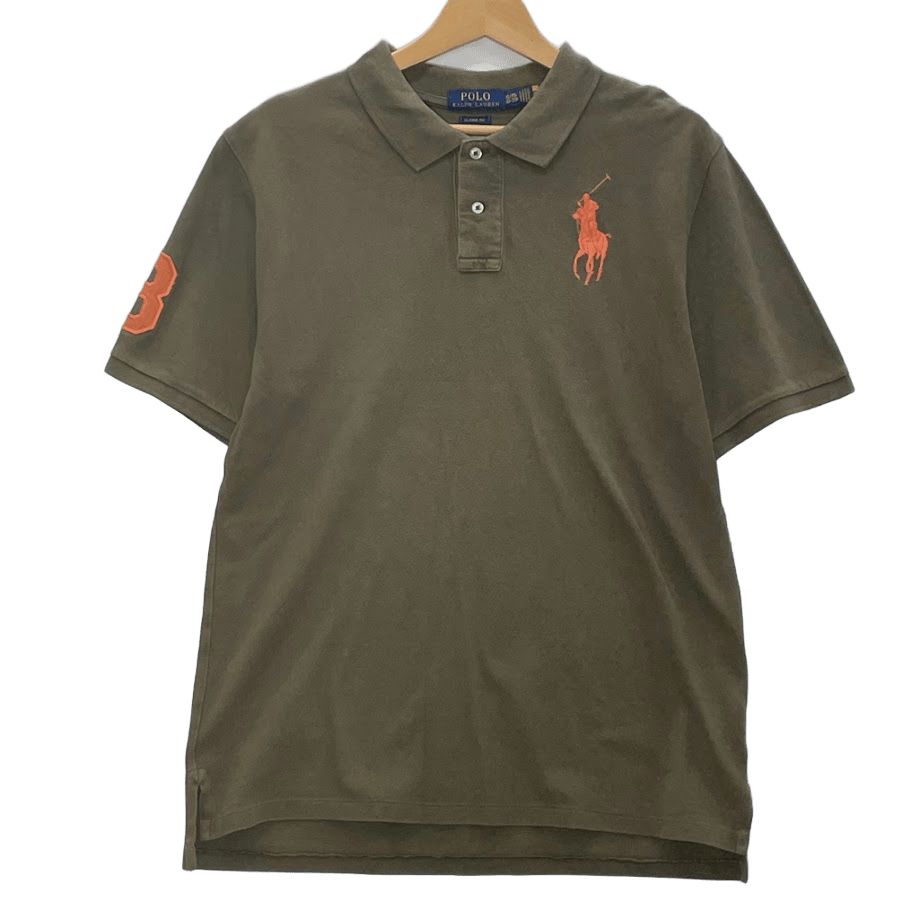 新品 POLO RALPH LAUREN 現行タグ ポニー刺繍 ポロシャツ 半袖 POLO RALPH LAUREN ポロラルフローレン ビッグポニー刺繍 3