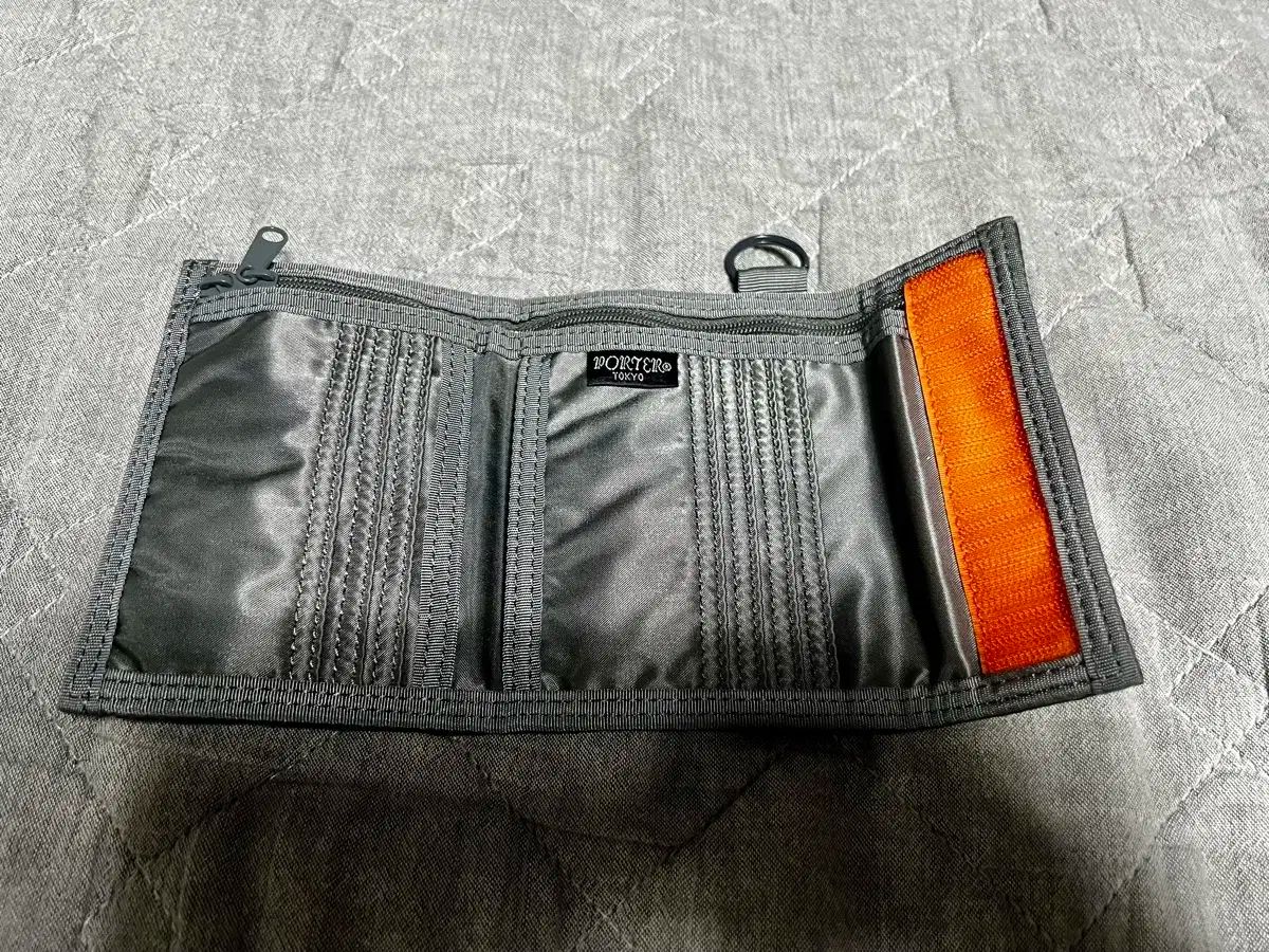 PORTER 二つ折り財布 グレー デニム PORTER（ポーター）の「SATURDAYS