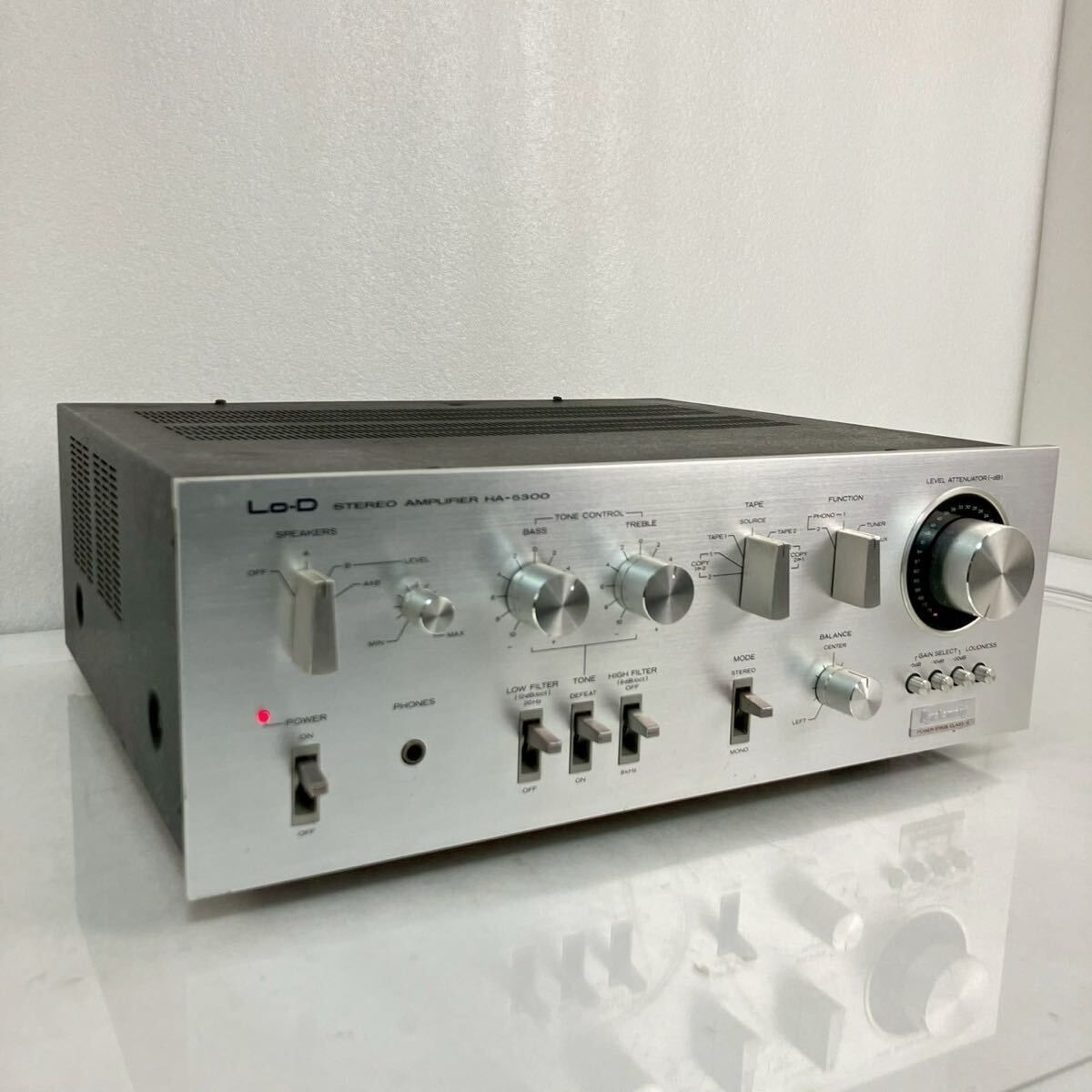 HITACHI Lo-D プリメインアンプ HA-5300 音響機器 日立