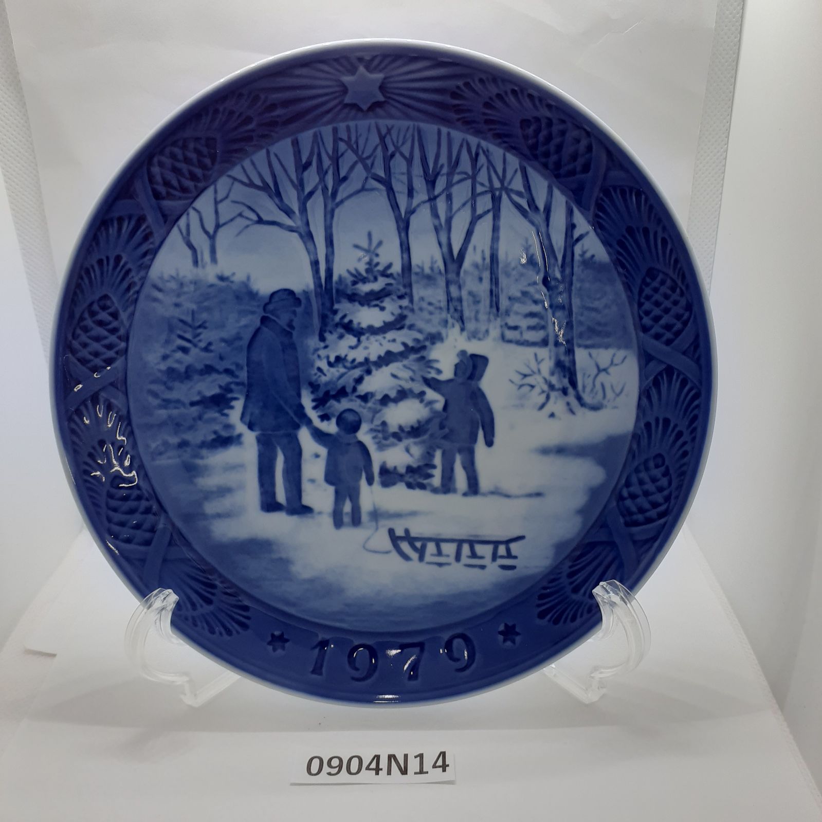 0904N14】 1979年 ロイヤルコペンハーゲン クリスマスプレート - メルカリ