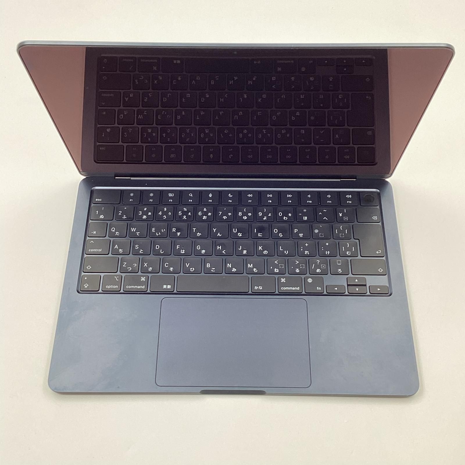 デザイン性が高い Apple MacBook Air 13インチ 2025 Apple M2 8GB SSD 256GB ミッドナイト 動作 済 全額返金保証 最速発送