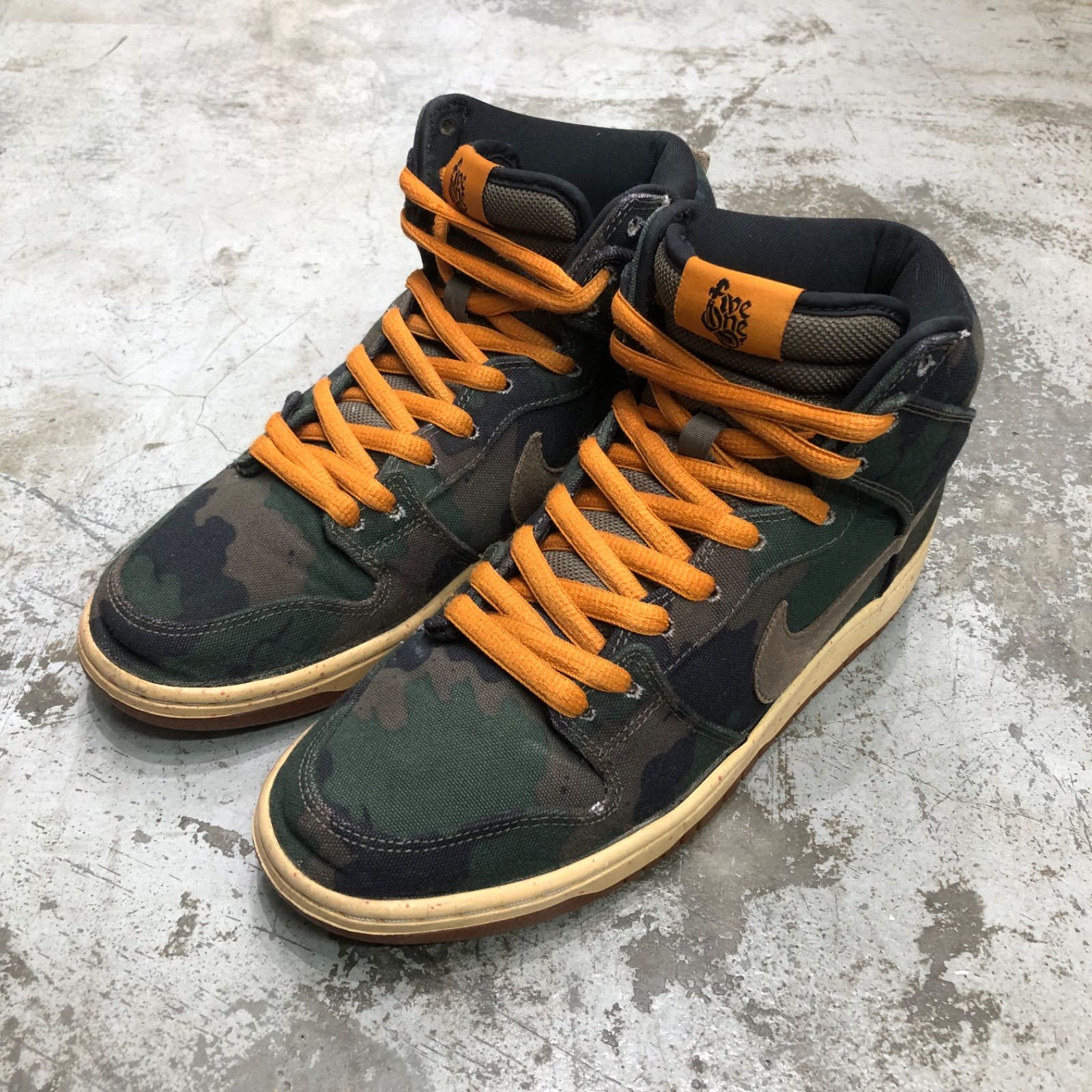NIKE SB Dunk High FiveOneO Camo 迷彩 ファイブワンオー カモ