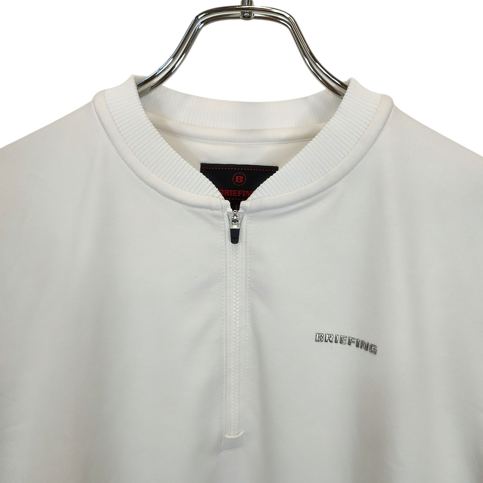 ⭐️BRIEFING ハーフジップシャツ M ブラック BRIEFING ハーフジップ