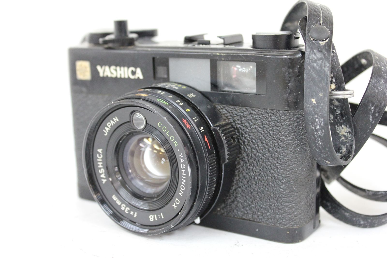 返品保証 ヤシカ Yashica Electro 35 CC Color-Yashinon DX 35mm F1.8 カメラ M6132