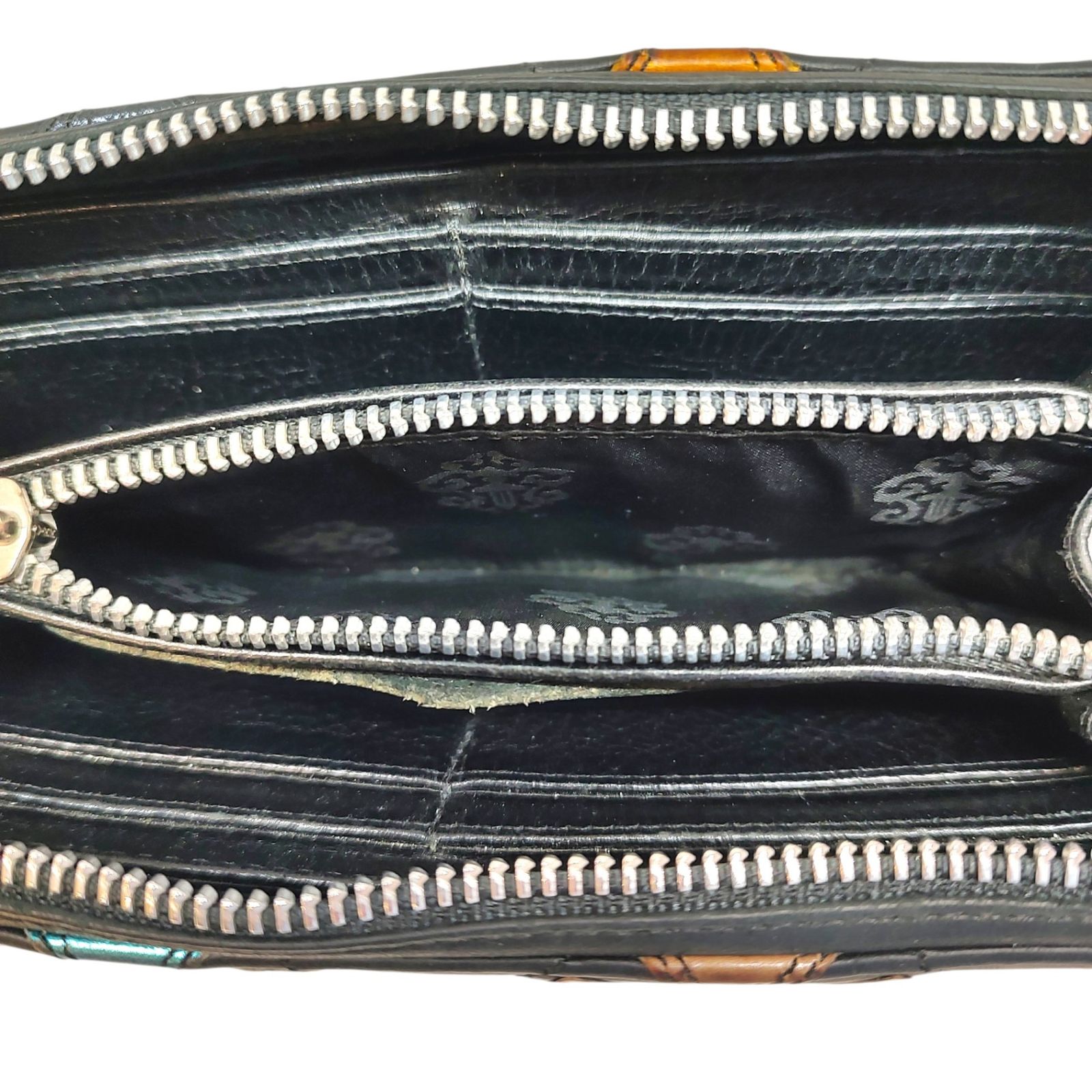 クロムハーツ　CHROMHEARTS 長財布　キルティングウォレット Chrome Hearts クロムハーツ REC F ZIP QUILTED セメタリー