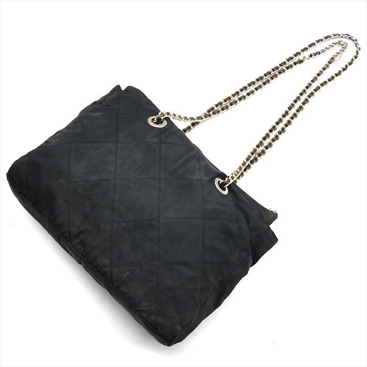 PRADA プラダ 三角ロゴ プレート キルティング ナイロン テスート