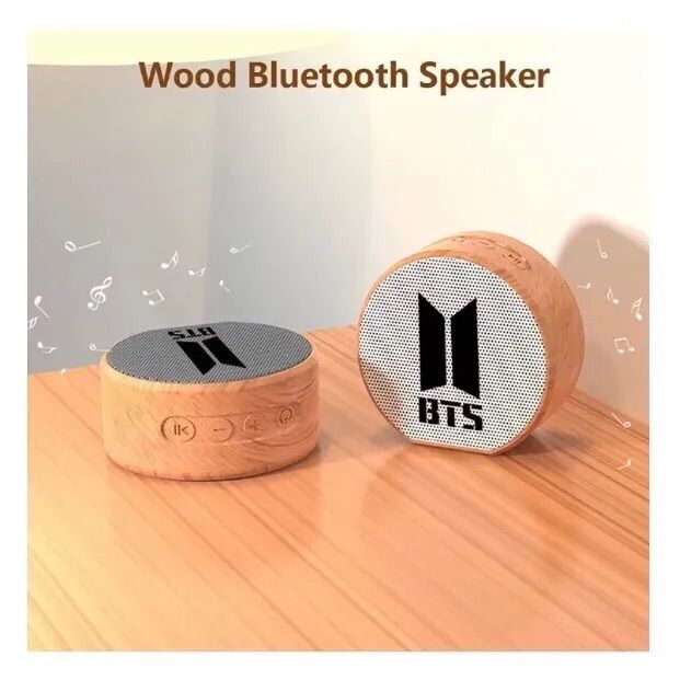 BTS Wood Bluetooth Speaker/ワイヤレススピーカー - Kaylee Corp