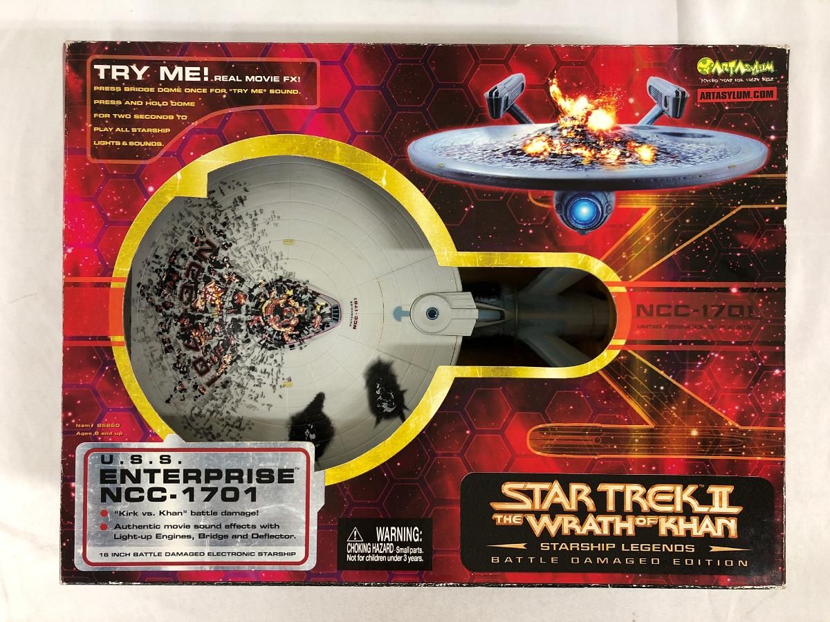 レア☆スタートレック USSエンタープライズNCC−1701 バトルダメージ