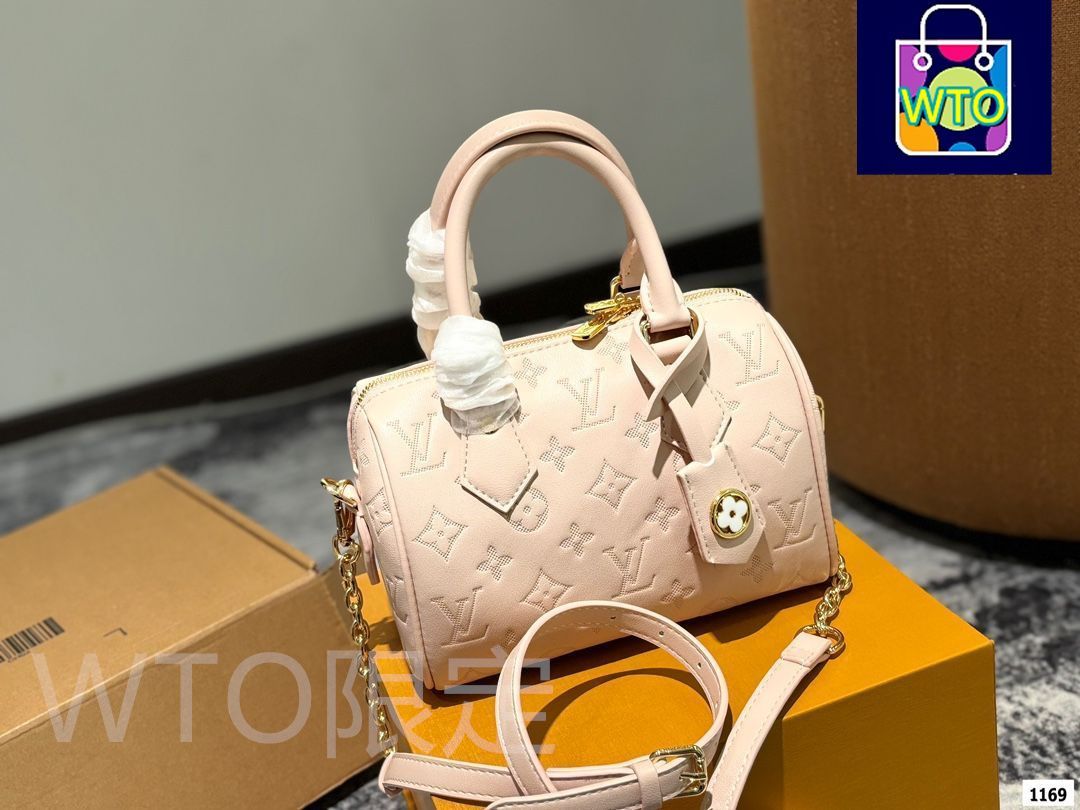 Lv speedy枕バッグ斜めショルダーバッグ、すっきりシンプル