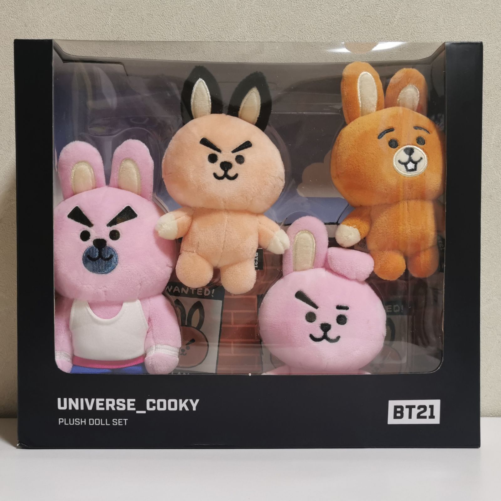 BT21 COOKY クッション ジャンボスタンディングドール プッシュドール