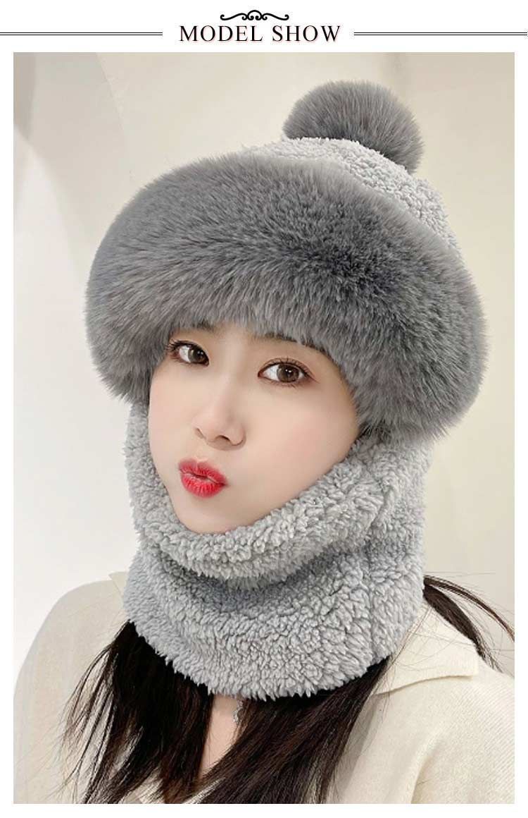 フードネックウォーマー 一体型