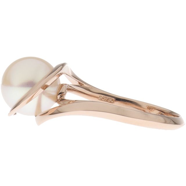 新品仕上げ済）タサキ TASAKI 田崎 パール リング 指輪 約16号 K18PG  