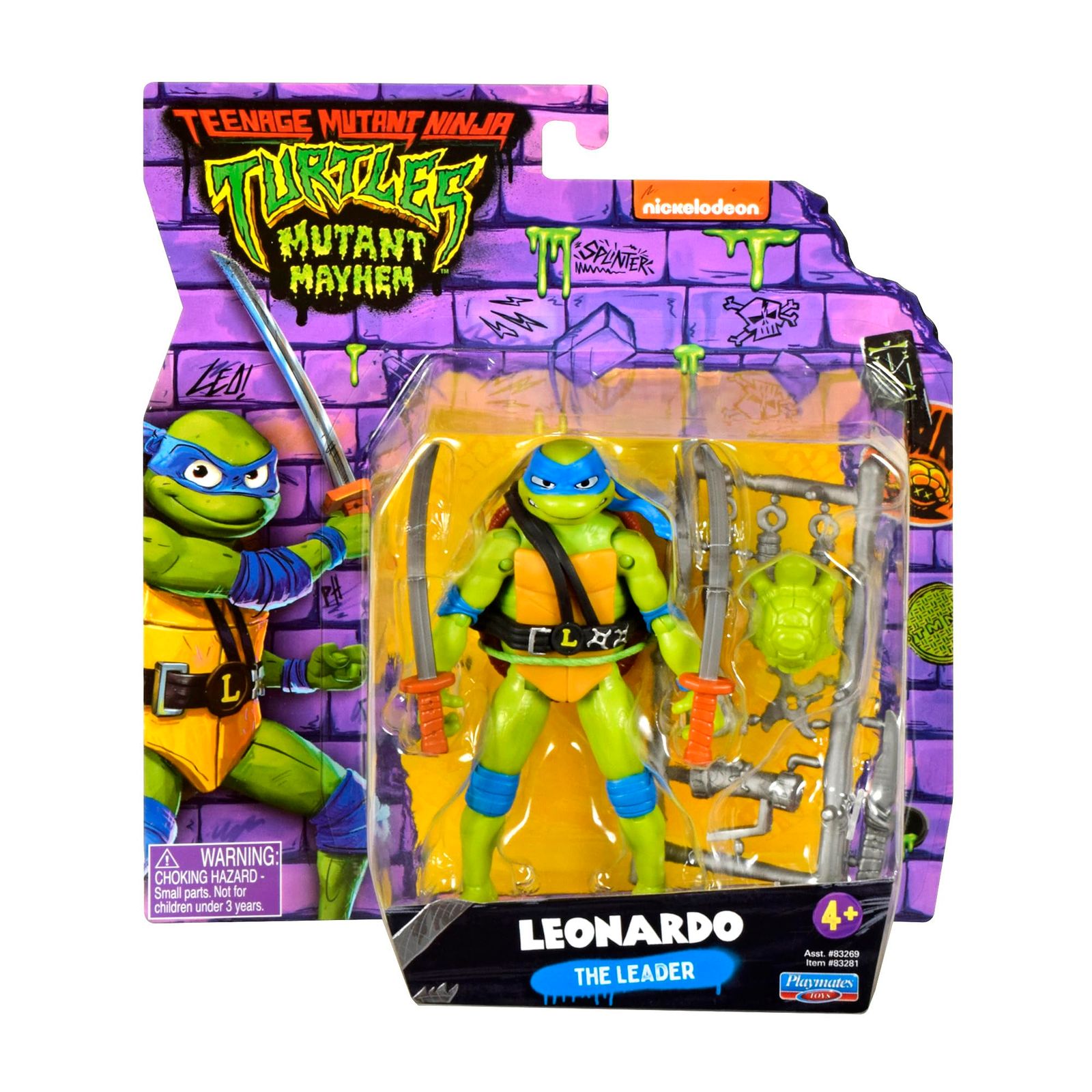 Teenage Mutant Ninja Turtles: Mutant Mayhem 4.5” Leonardo