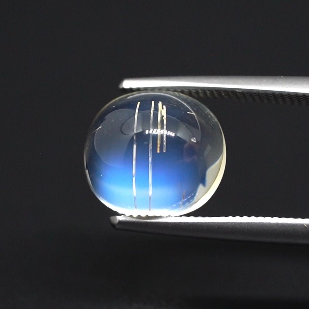 大変希少】ルース 天然 ロイヤルブルー ムーンストーン 4.597ct