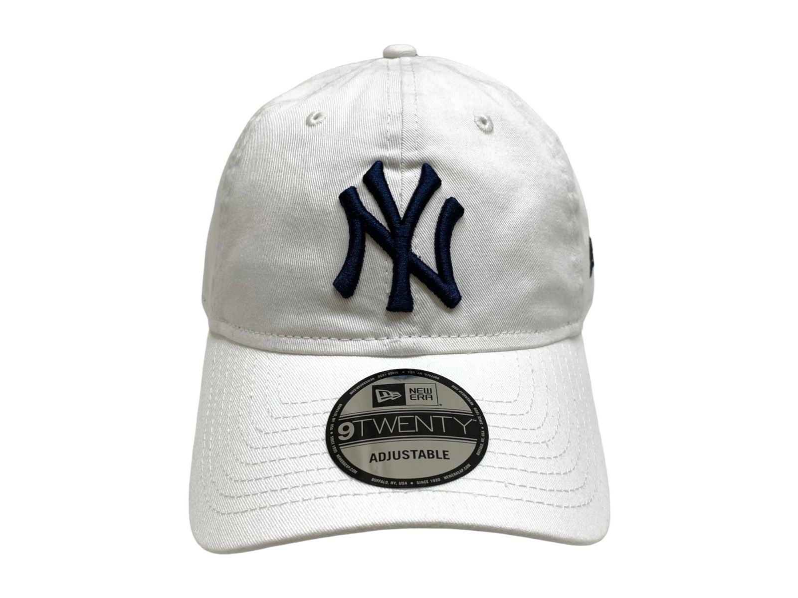 NEWERA (ニューエラ) MLB CORE CLASSIC CAP NEW YORK YANKEES ニューヨーク・ヤンキース 60235299 F ホワイト×ネイビー ウィメンズ/036