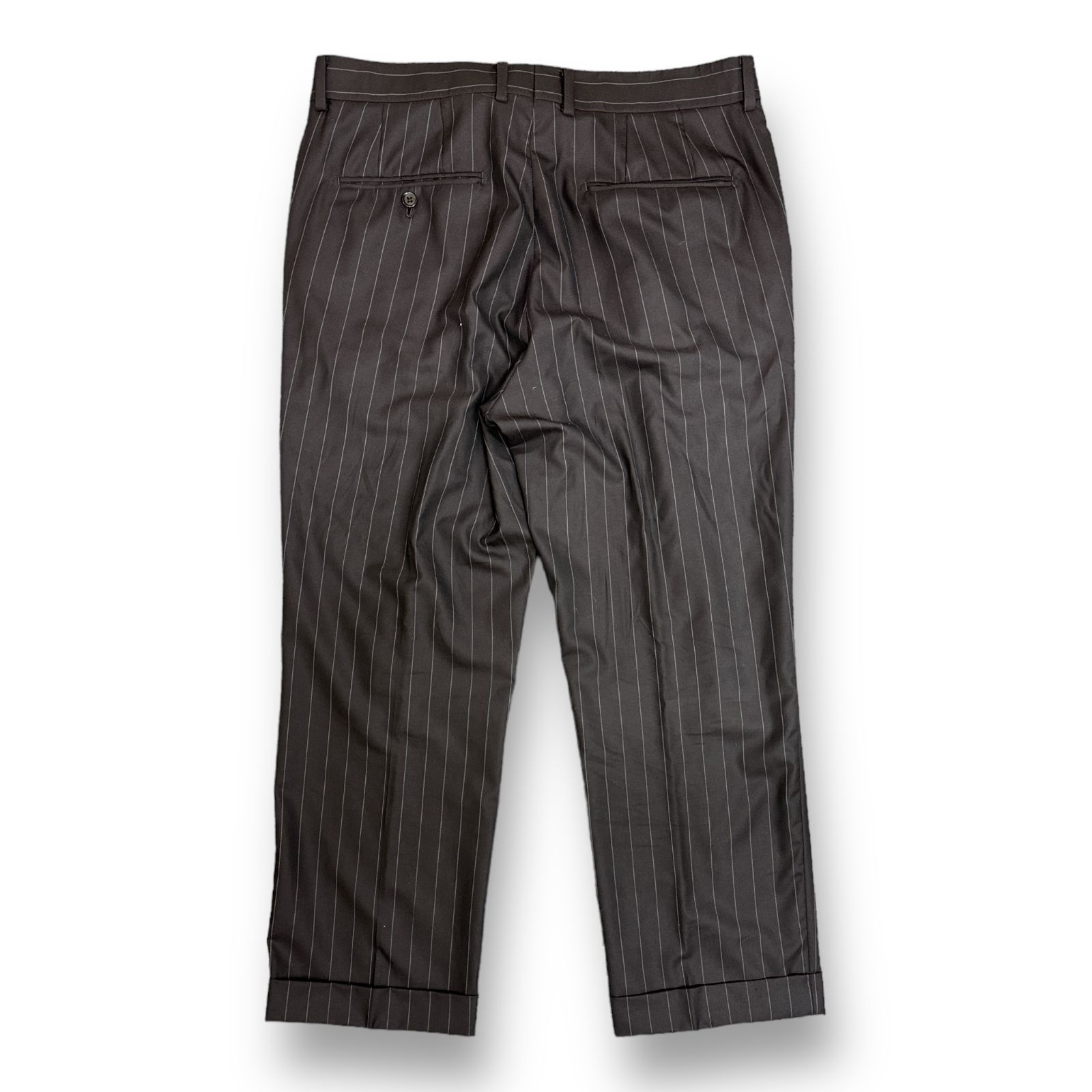 WACKO MARIA × Ermenegildo Zegna スラックス　L WACKO MARIA × Ermenegildo Zegna ストライプスラックス パンツ