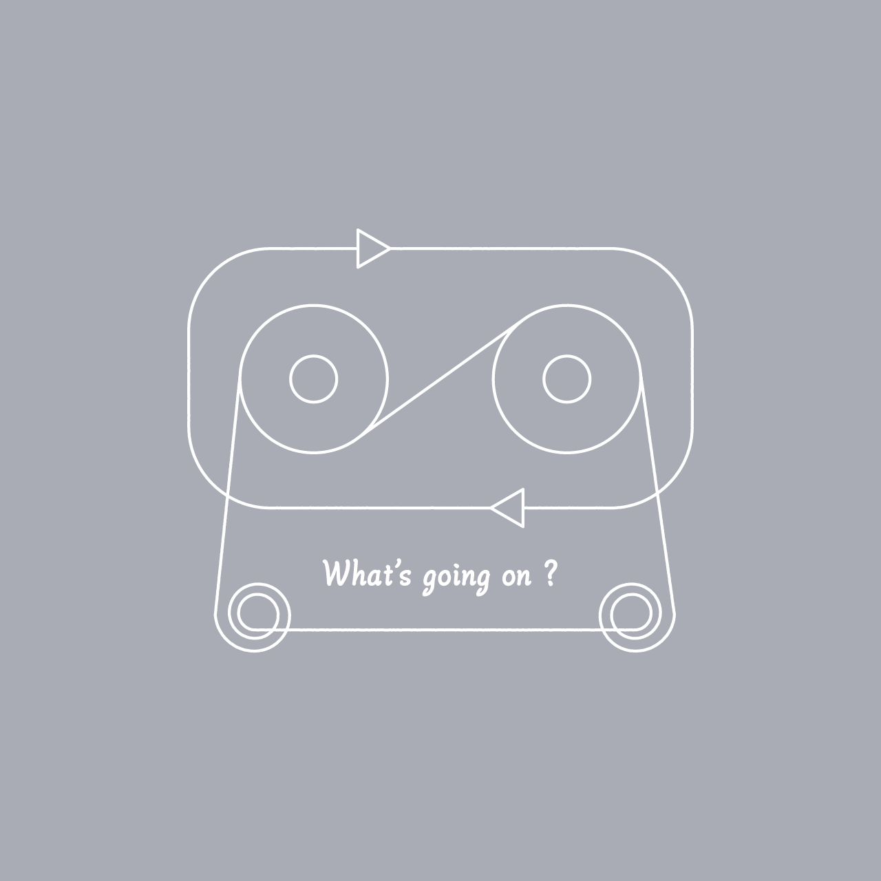 グラフィックスウェット　What's going on Black -Sweat-