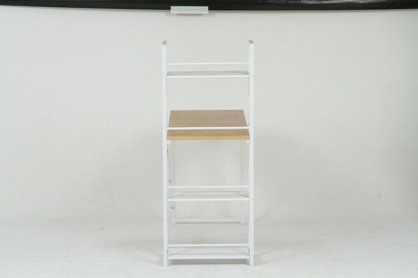 ラック付きデスク