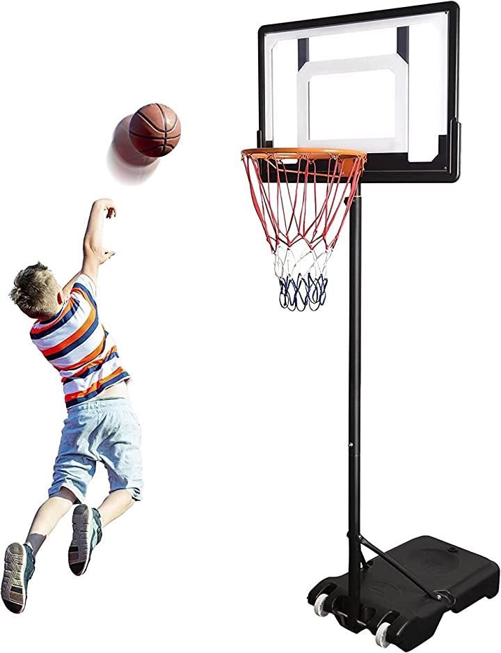 バスケットゴール 移動式 屋外 家庭用 一般公式サイズ対応 練習用 7号球