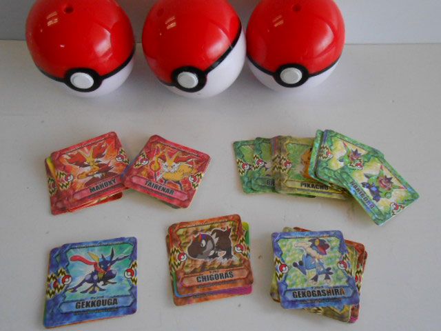 ☆Krc09AZ ポケモンステッカーバトルピースコレクションXY全5種