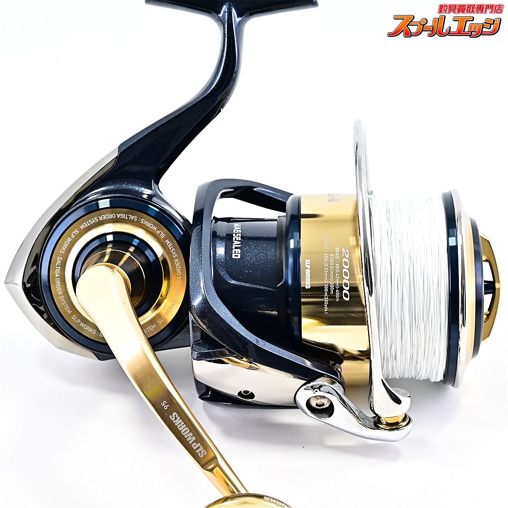 SALTIGA 18000-P + 20000スプールPE12DAIWA 20ソルティガ 18000-Pの最