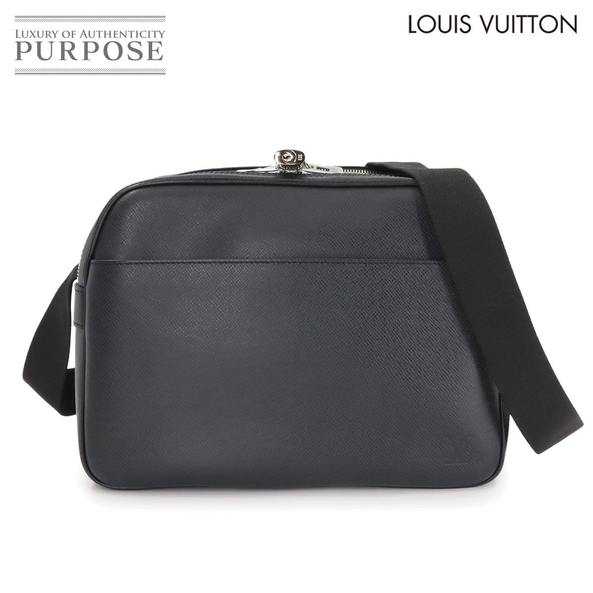 ルイ ヴィトン LOUIS VUITTON タイガ リポーター ショルダー バッグ レザー アルドワーズ M30152 ブラック 90279146