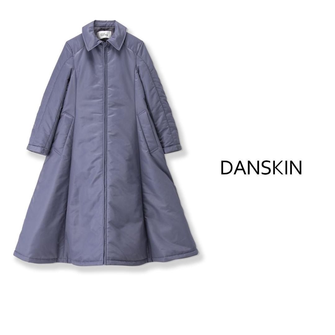 465 新品 ダンスキン インサレーションロングコート DANSKIN M