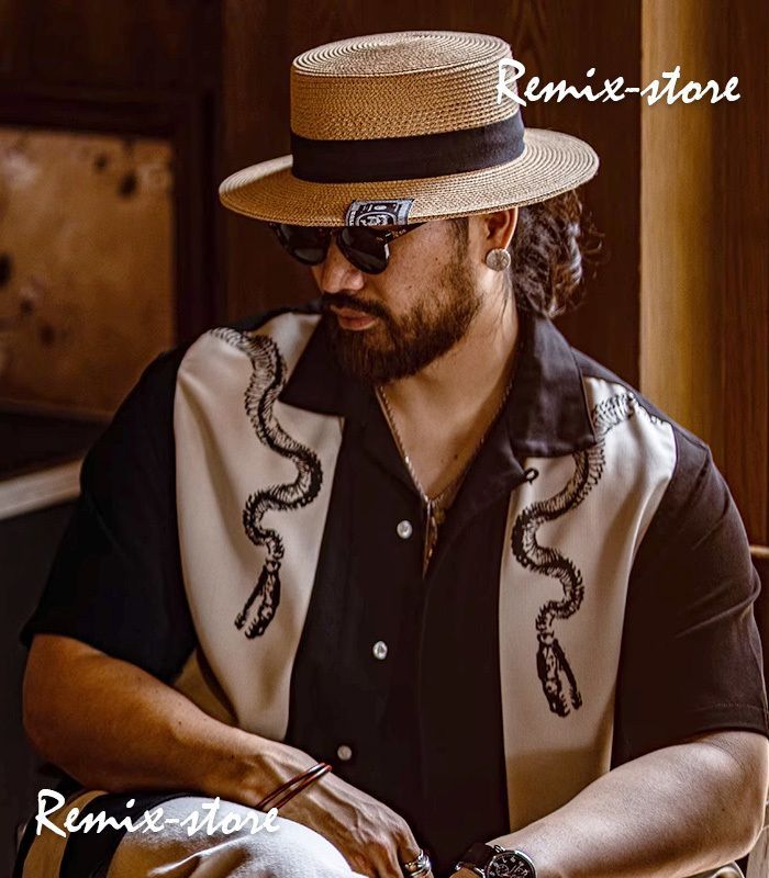 ☆オールドファン 2025 フラットトップ SUMMER カンカン帽子