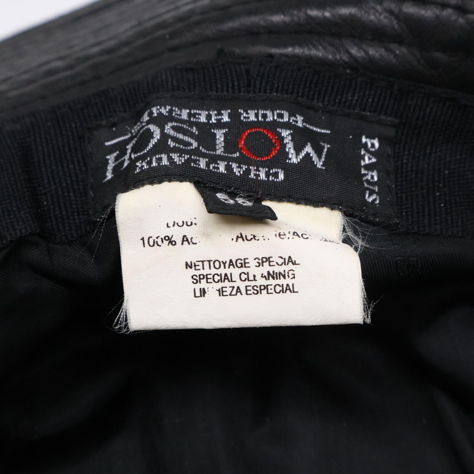 ★新品未使用★ HERMES★エルメス★MOTSCH ★バケット★size58★ MOTSCH HERMES/モッチエルメス】エルメスの認めた技術!!シンプルな