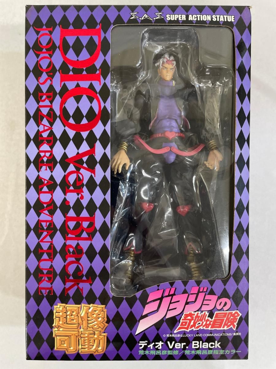 【未使用】超像可動DIO ver.BLACK ジョジョの奇妙な冒険　第3部 超像可動｜ジョジョの奇妙な冒険 第三部 -DIO Ver.Black